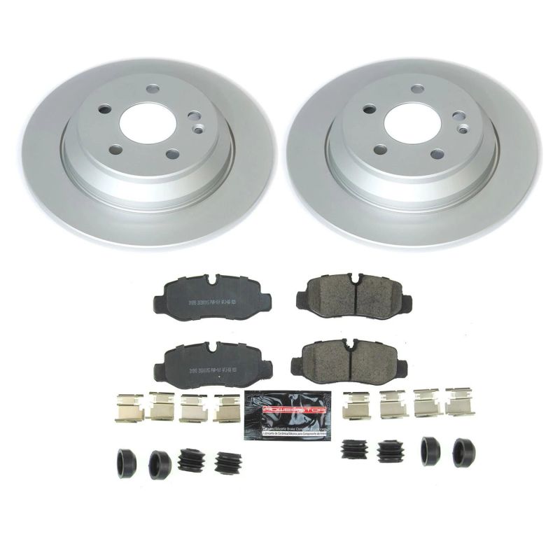 PowerStop PSB Z17 Evolution Coated Kit Brakes, Rotors & Pads Brake Kits - Performance Blank main image