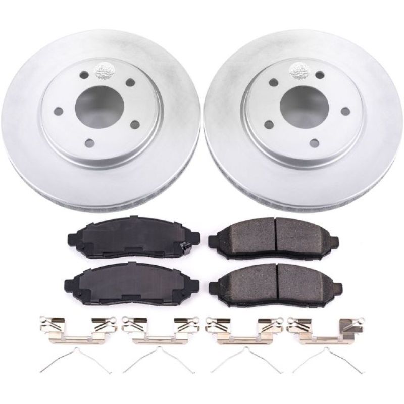 PowerStop PSB Z17 Evolution Coated Kit Brakes, Rotors & Pads Brake Kits - Performance Blank main image