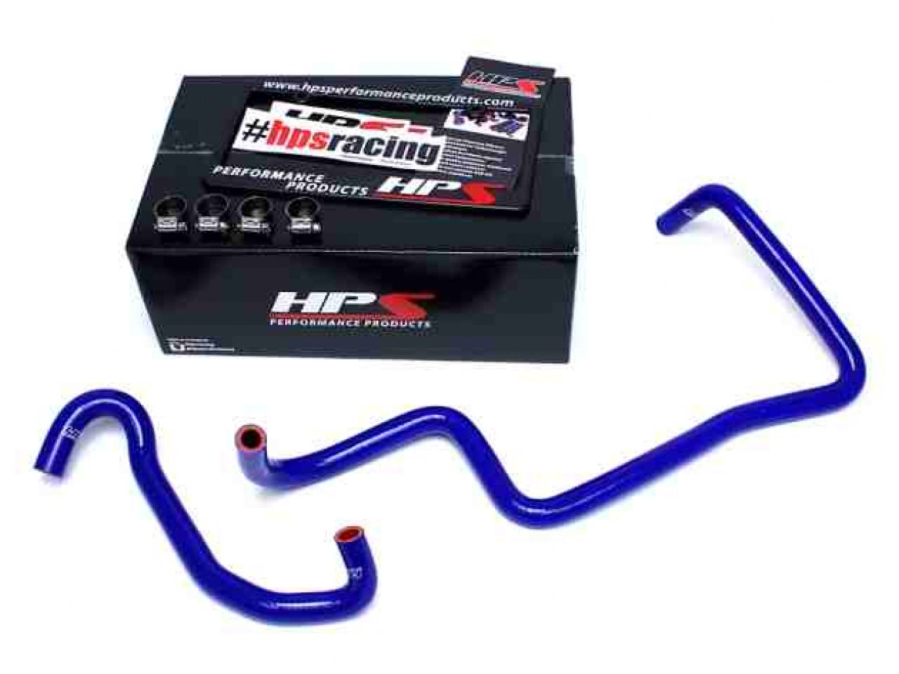 HPS Blue Reinforced Silicone Heater Hose Kit Coolant Jeep 05-10 Grand Cherokee WK1 5.7L V8