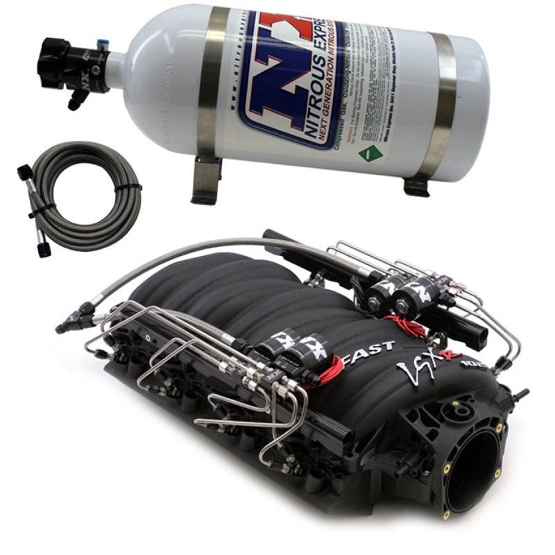 Nitrous Express Fast 102 Intake Manifold for LS3/L92 Heads w/NX Shark Direct Port INTAKE011 Main Image