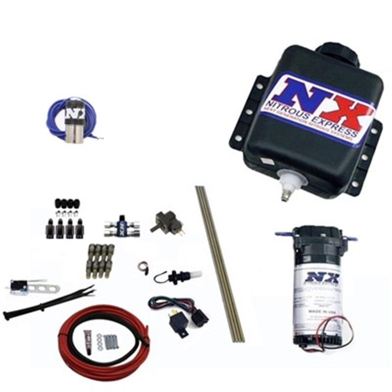 Nitrous Express Direct Port Water Injection 4 Cyl Stage 1 w/Hardlines 15120H Main Image