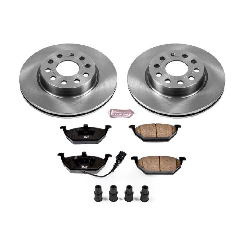 PowerStop PSB Autospecialty Kit Brakes, Rotors & Pads Brake Kits - OE main image