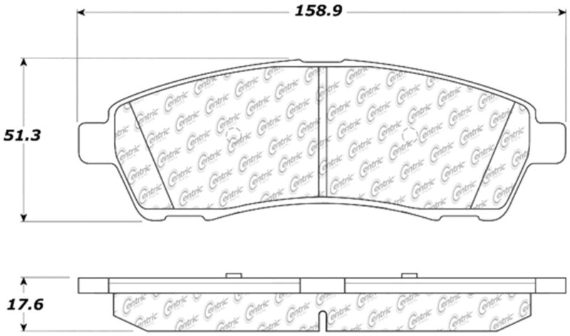 Stoptech ST Premium Brake Pads Brakes, Rotors & Pads Brake Pads - OE main image