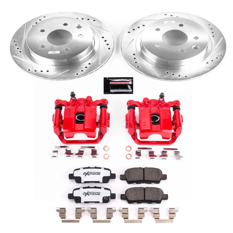 PowerStop PSB Z26 Street Kit w/Cals Brakes, Rotors & Pads Brake Kits - Performance D&S main image