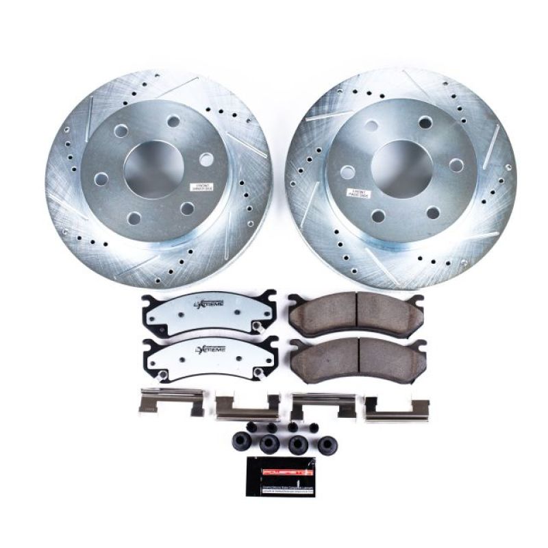 PowerStop PSB Z36 Truck & Tow Kit Brakes, Rotors & Pads Brake Kits - Performance D&S main image