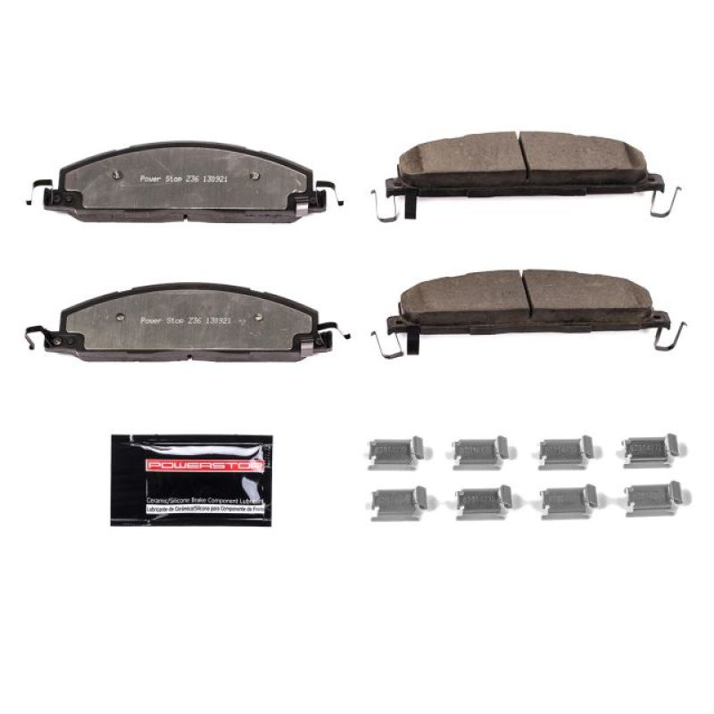 PowerStop PSB Z36 Truck & Tow Brake Pads Brakes, Rotors & Pads Brake Pads - Performance main image