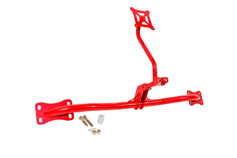 BMR 05-14 S197 Mustang Bolt-On Parachute Mount - Red PM001R