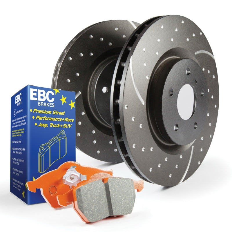 EBC S8 Kits Orangestuff and GD Rotors S8KF1125