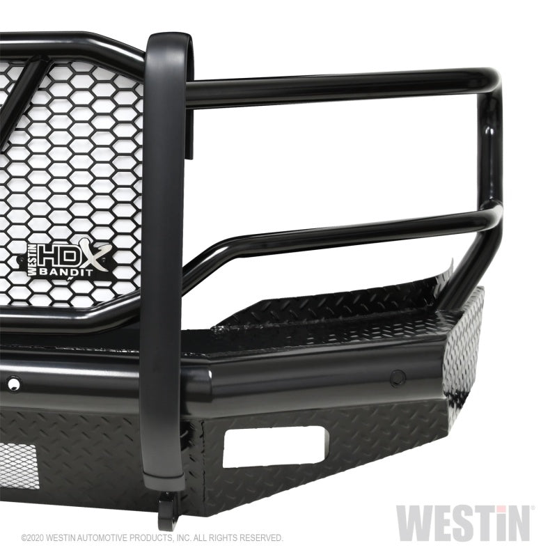 Westin 19-21 Ram 2500/3500 HDX Bandit Front Bumper - Black 58-31195