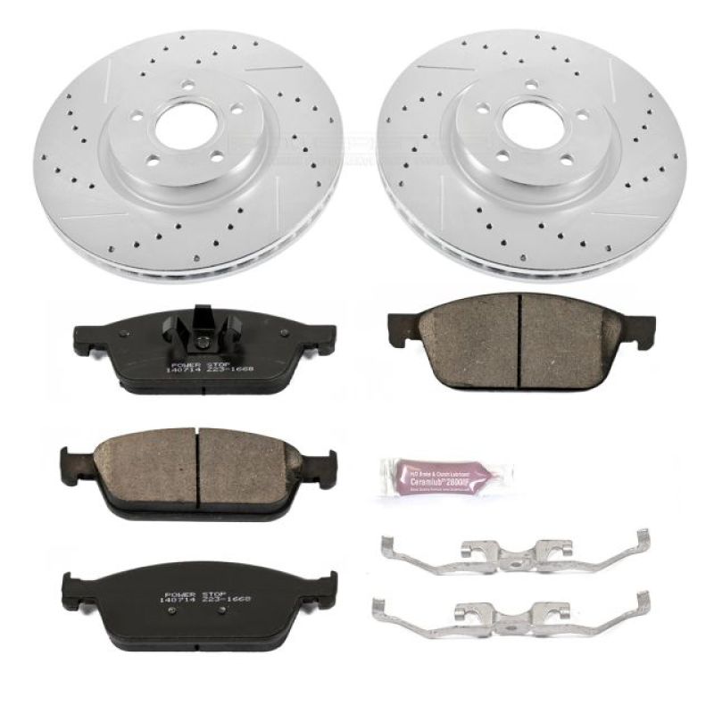 PowerStop PSB Z23 Evolution Kit Brakes, Rotors & Pads Brake Kits - Performance D&S main image