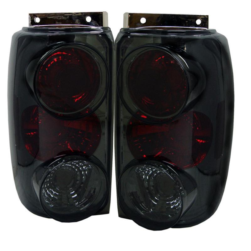 Spyder Ford Explorer 95-97 Euro Style Tail Lights Smoke ALT-YD-FEXP95-SM 5003027 Main Image