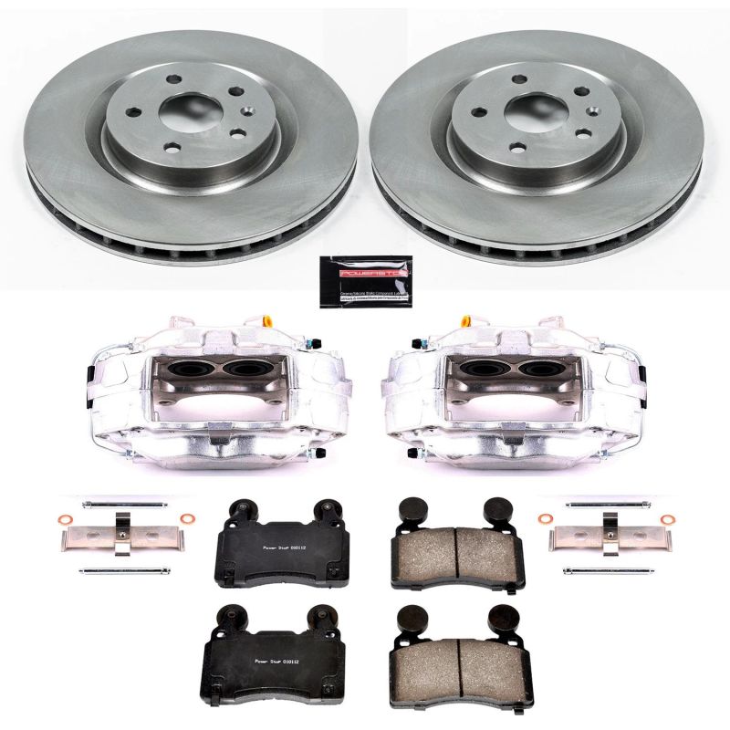 PowerStop PSB Autospecialty Kit w/Cals Brakes, Rotors & Pads Brake Kits - OE main image