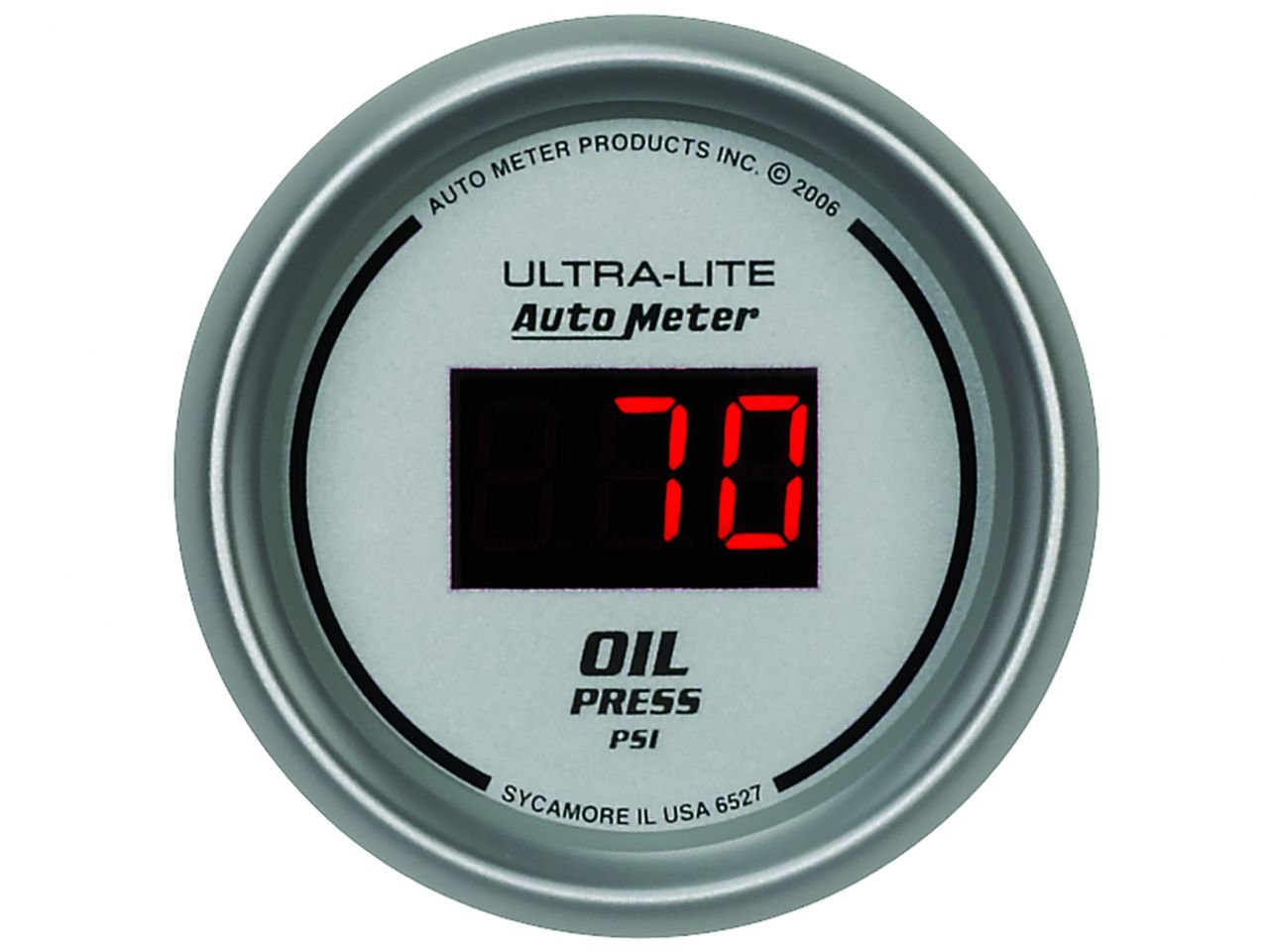 Autometer Oil Pressure Gauge 6527 Item Image