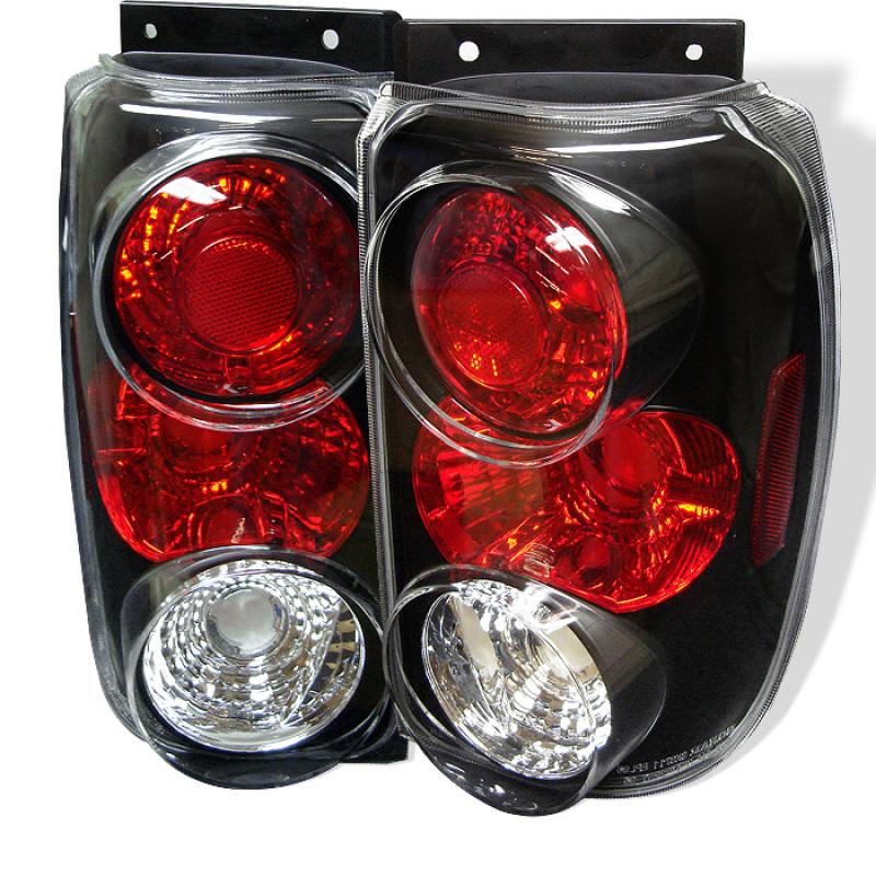 Spyder Ford Explorer 95-97 Euro Style Tail Lights Black ALT-YD-FEXP95-BK 5002990 Main Image