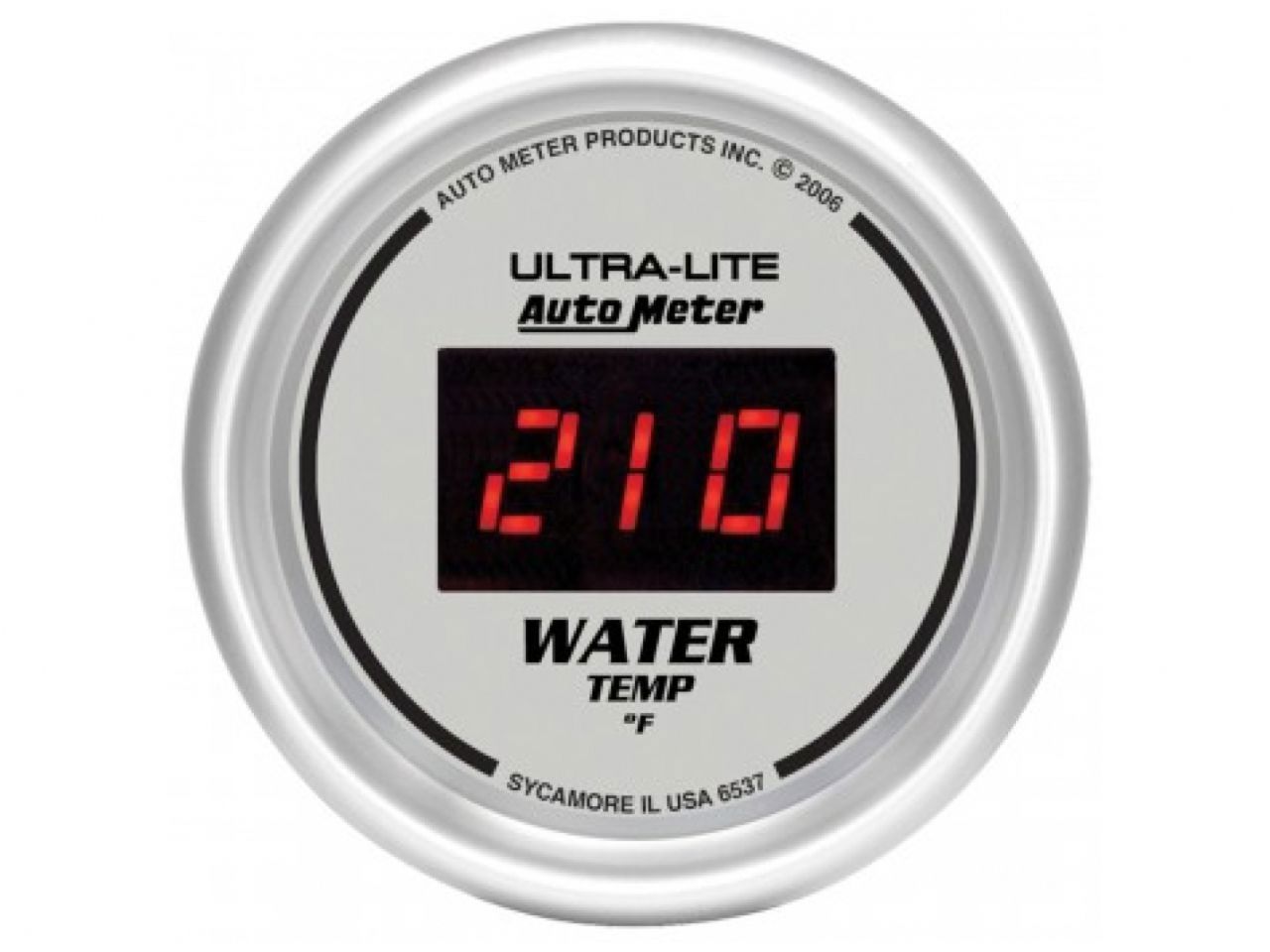 Autometer Water Temp Gauge 6537 Item Image