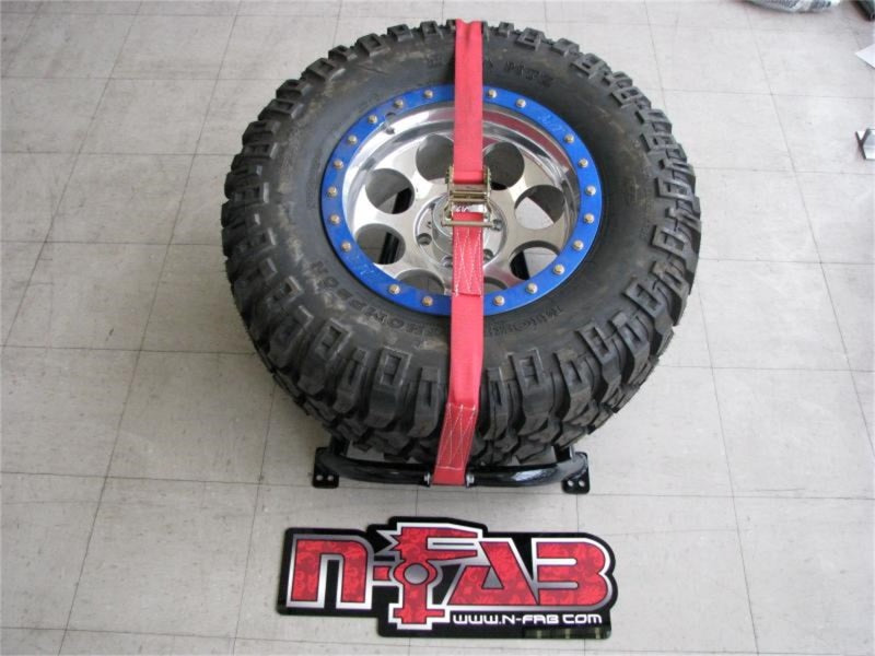 N-Fab NFB Bed Mounted Tire Carrier Wheel and Tire Accessories Spare Tire Carriers main image