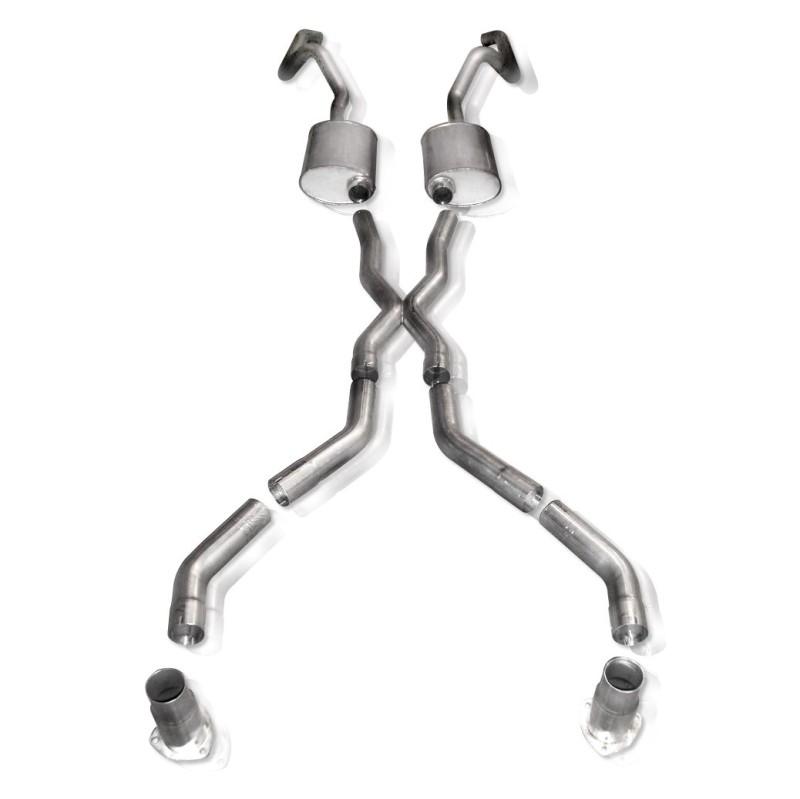 Stainless Works Chevy Camaro 1967-69 Exhaust 2.5in X-Pipe CA676925CSAR Main Image