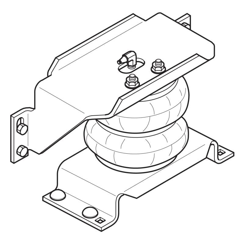 Firestone Ride-Rite Air Helper Spring Kit Front 07-17 Dodge RAM 3500HD Cab 2WD/4WD (W217602478) 2478 Main Image