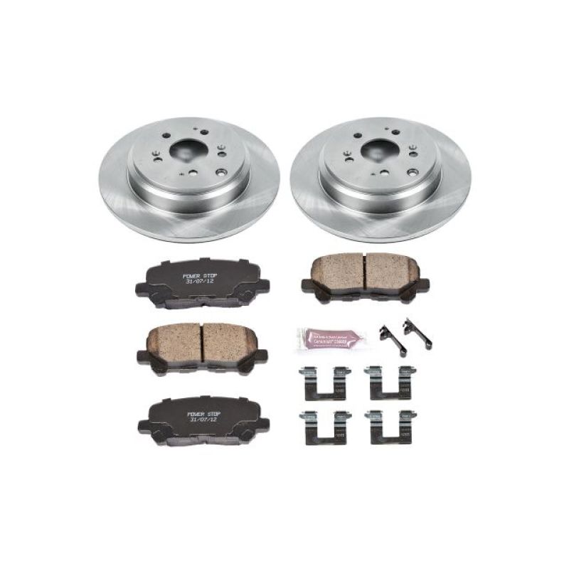 PowerStop PSB Autospecialty Kit Brakes, Rotors & Pads Brake Kits - OE main image