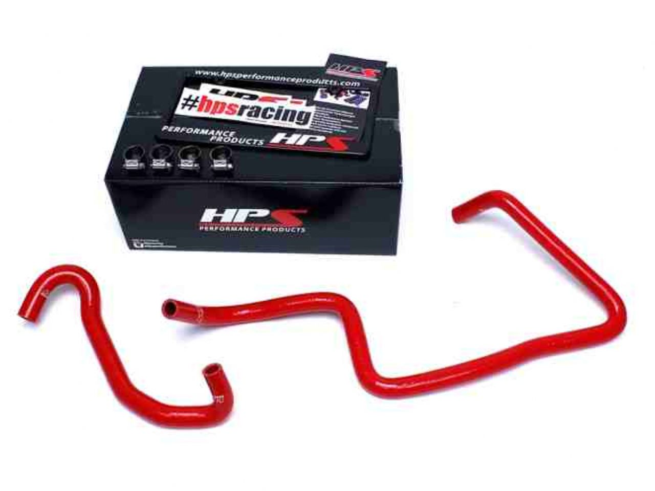 HPS Red Reinforced Silicone Heater Hose Kit Coolant Jeep 05-10 Grand Cherokee WK1 5.7L V8