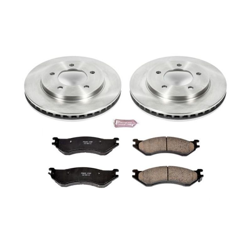 PowerStop PSB Autospecialty Kit Brakes, Rotors & Pads Brake Kits - OE main image