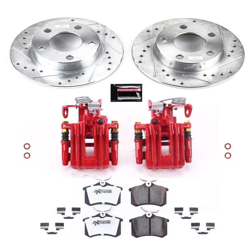 PowerStop PSB Z26 Street Kit w/Cals Brakes, Rotors & Pads Brake Kits - Performance D&S main image