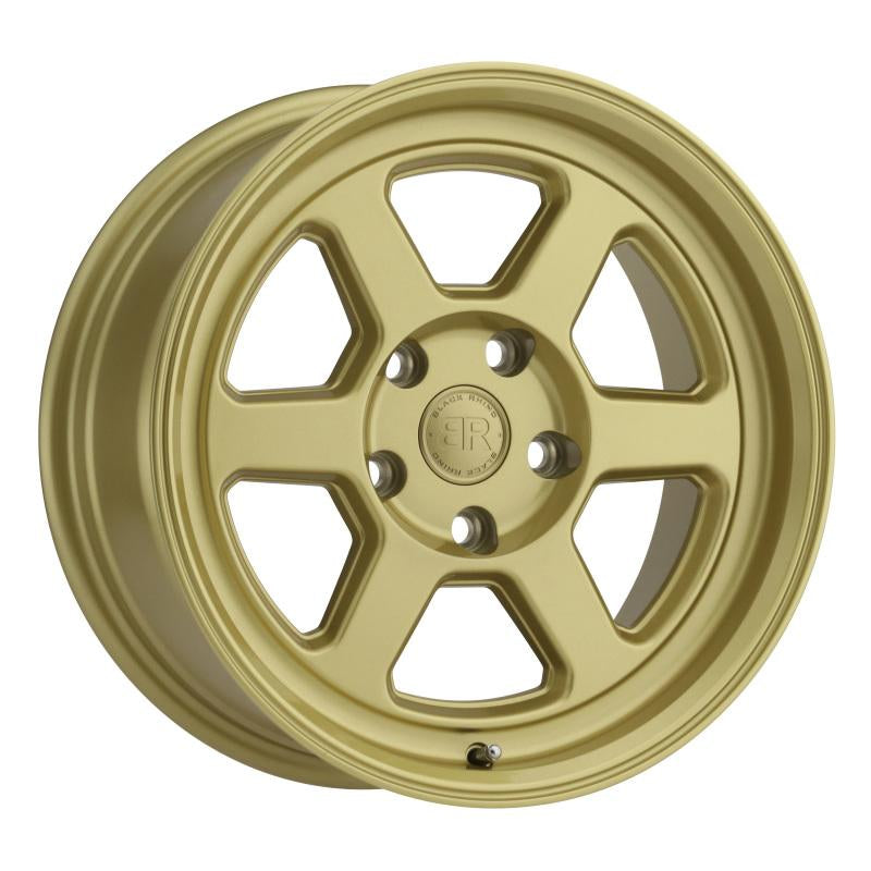 Black Rhino Rumble 17x8.0 5x114.3 ET35 CB 76.1 Gloss Gold Wheel 1780RBL355114L76 Main Image