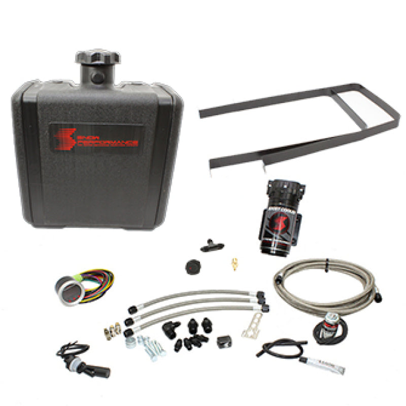 Snow Performance Cummins Stg 2 Bst Cooler Water Injection Kit (SS Brded Line/4AN Fittings) w/o Tank SNO-400-BRD-T