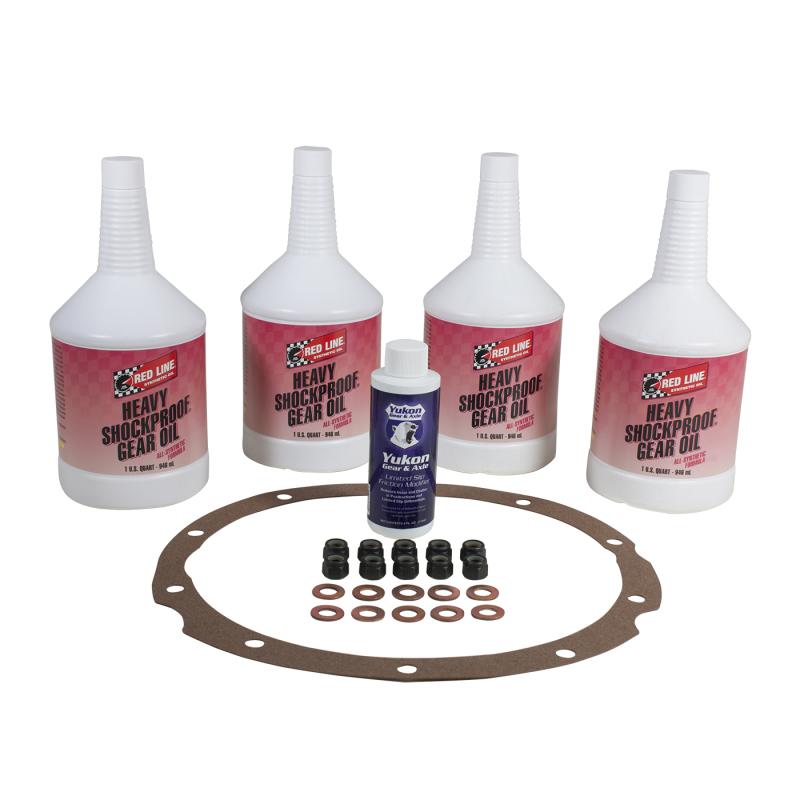 Yukon Gear Redline Synthetic Oil w/ Additive / Gasket and Nuts / For 8.75in Chrysler OK C8.75-A Main Image