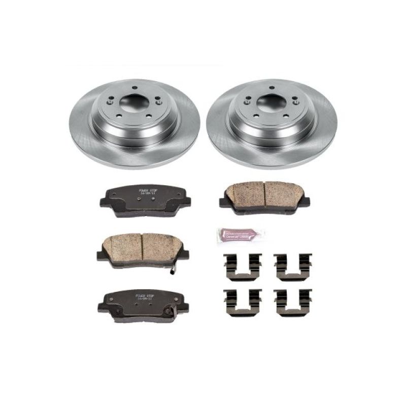 PowerStop PSB Autospecialty Kit Brakes, Rotors & Pads Brake Kits - OE main image