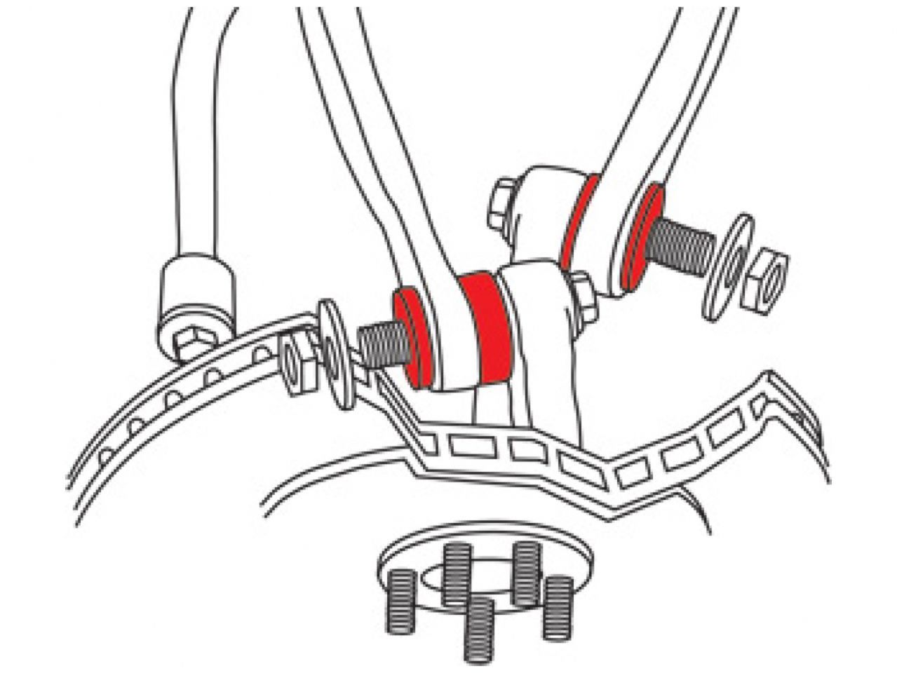 SPC Performance Rear Upper Control Arm Bushing