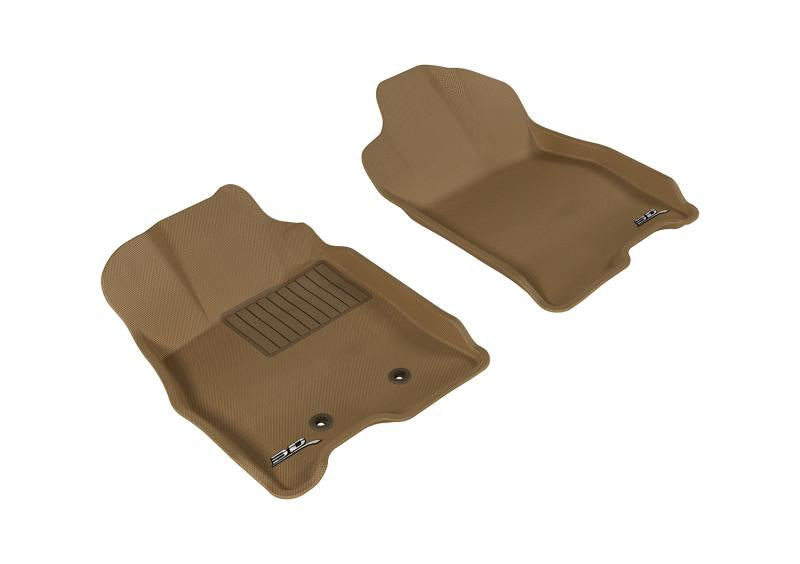 3D MAXpider 2006-2011 Buick Lucerne Kagu 1st Row Floormat - Tan L1BC01711502 Main Image