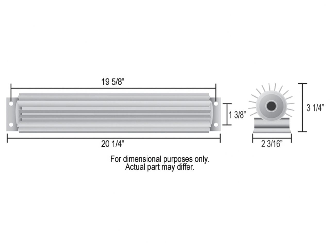 Derale Dual-Pass Heat Sink Cooler Kit, 18