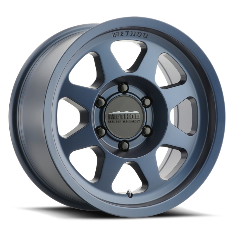 Method MR701 15x7 +15mm Offset 5x100 56.1mm CB Bahia Blue Wheel MR70157051615