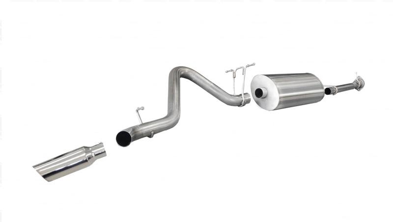 Corsa/dB 11-12 Chevrolet Silverado Ext. Cab/Long Bed 2500 6.0L V8 Polished Sport Cat-Back Exhaust 24796 Main Image