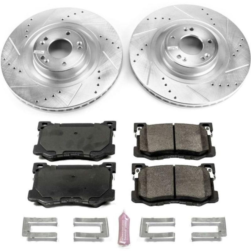 PowerStop PSB Z23 Evolution Kit Brakes, Rotors & Pads Brake Kits - Performance D&S main image