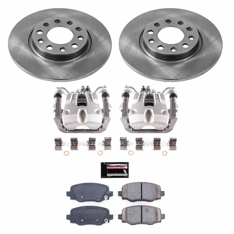 PowerStop PSB Autospecialty Kit w/Cals Brakes, Rotors & Pads Brake Kits - OE main image