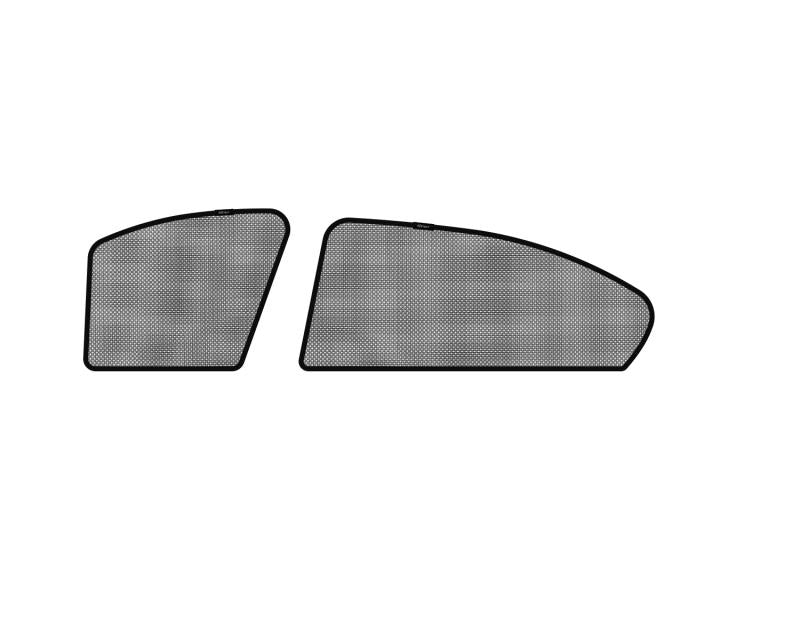 3D MAXpider 2005-2011 BMW 3 Series (E90) Black Sun Shades - Side Windows S1BM0061 Main Image