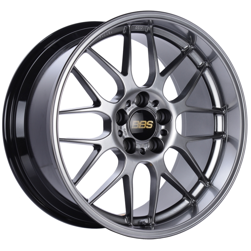 BBS RG-R 19x9.5 5x114.3 ET22 Diamond Black Wheel -82mm PFS/Clip Required RG771HDBK Main Image