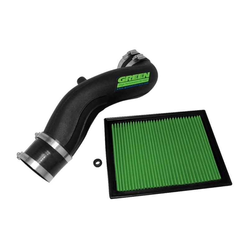 Green Filter 07-08 Chevy Tahoe 4.8L V8 Cold Air Intake Kit 2571 Main Image