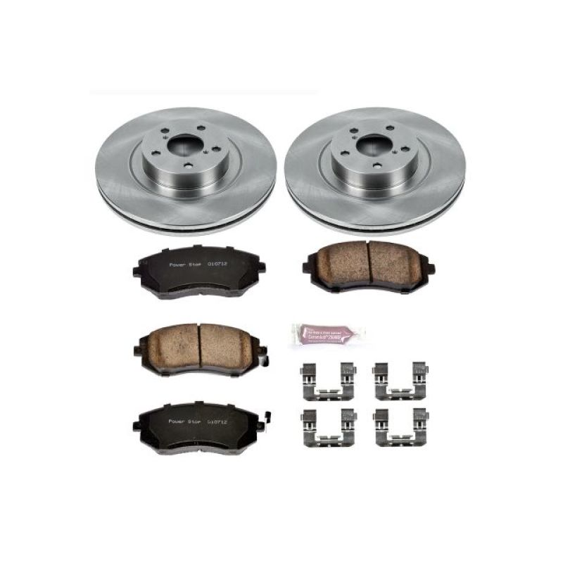 PowerStop PSB Autospecialty Kit Brakes, Rotors & Pads Brake Kits - OE main image