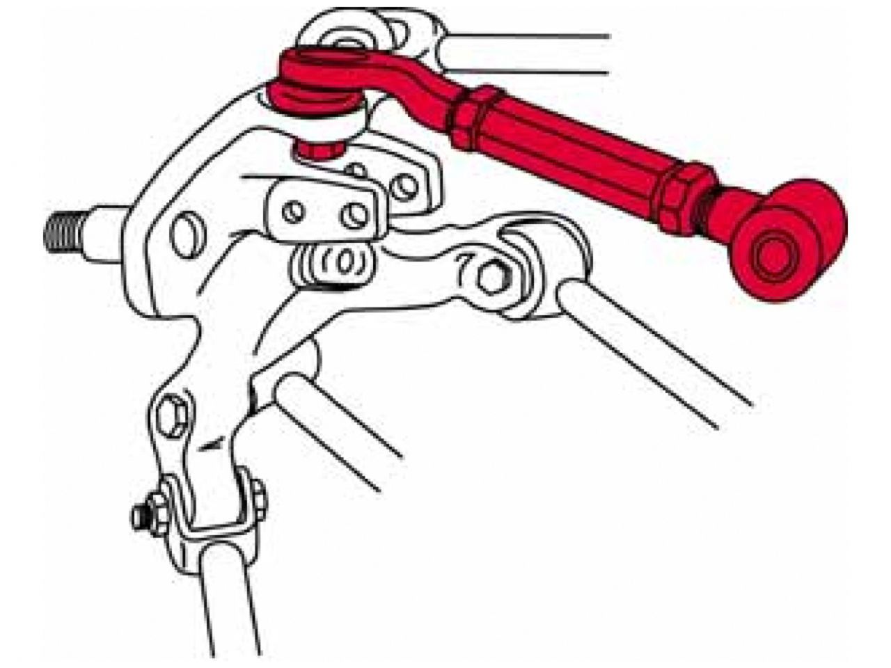 SPC Performance Adjustable Control Arm w/Ball Joint Rear EZ Arm XR 04-08 Acura TL