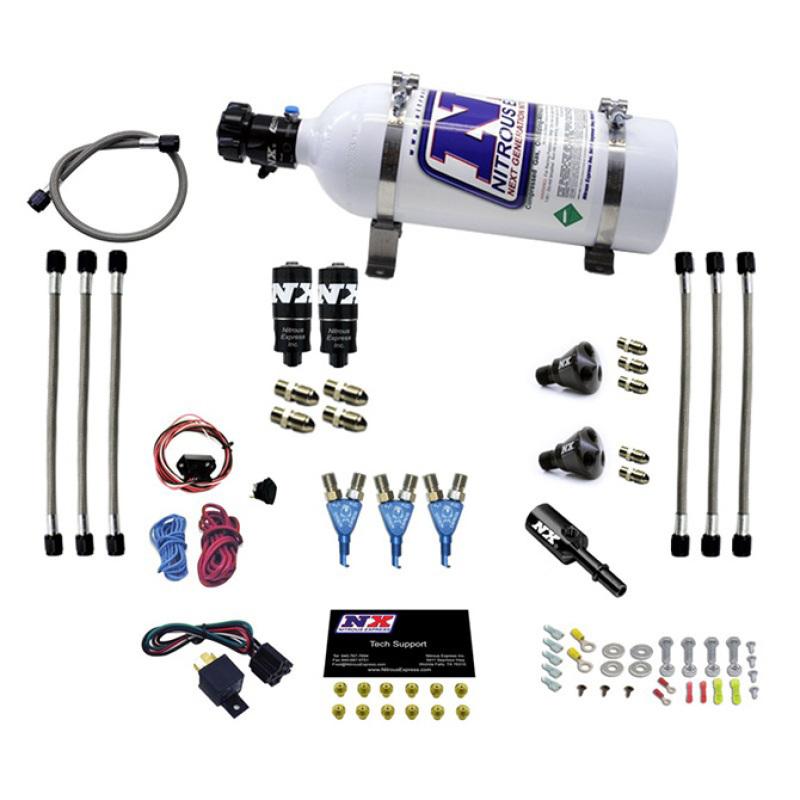 Nitrous Express Three Cyl EFI Piranha Nitrous Kit 60033EFIP Main Image