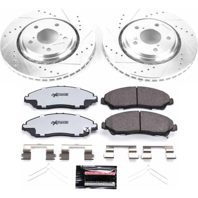 PowerStop PSB Z36 Truck & Tow Kit Brakes, Rotors & Pads Brake Kits - Performance D&S main image