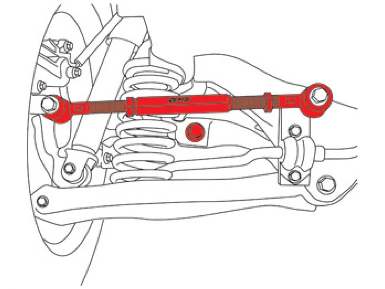 SPC Performance Adjustable Control Arm 07-10 Hyundai Elantra/Kia Optima Rear EZ Arm XR