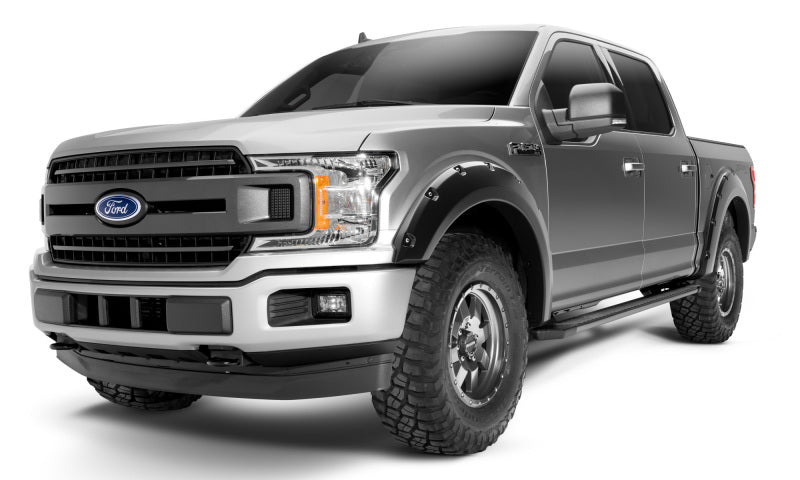 Bushwacker 17-20 Ford F-250 Super Duty / F-350 Super Duty Pocket Style Flares 4pc - Agate Black Met 20942-32