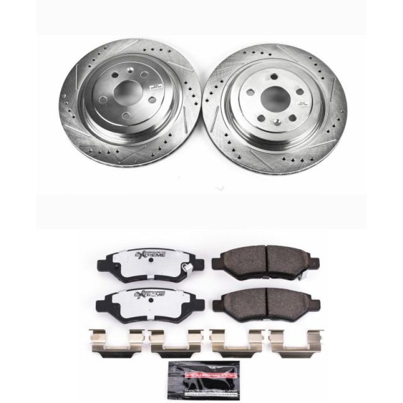 PowerStop PSB Z26 Street Warrior Kit Brakes, Rotors & Pads Brake Kits - Performance D&S main image