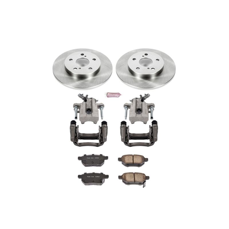 PowerStop PSB Autospecialty Kit w/Cals Brakes, Rotors & Pads Brake Kits - OE main image