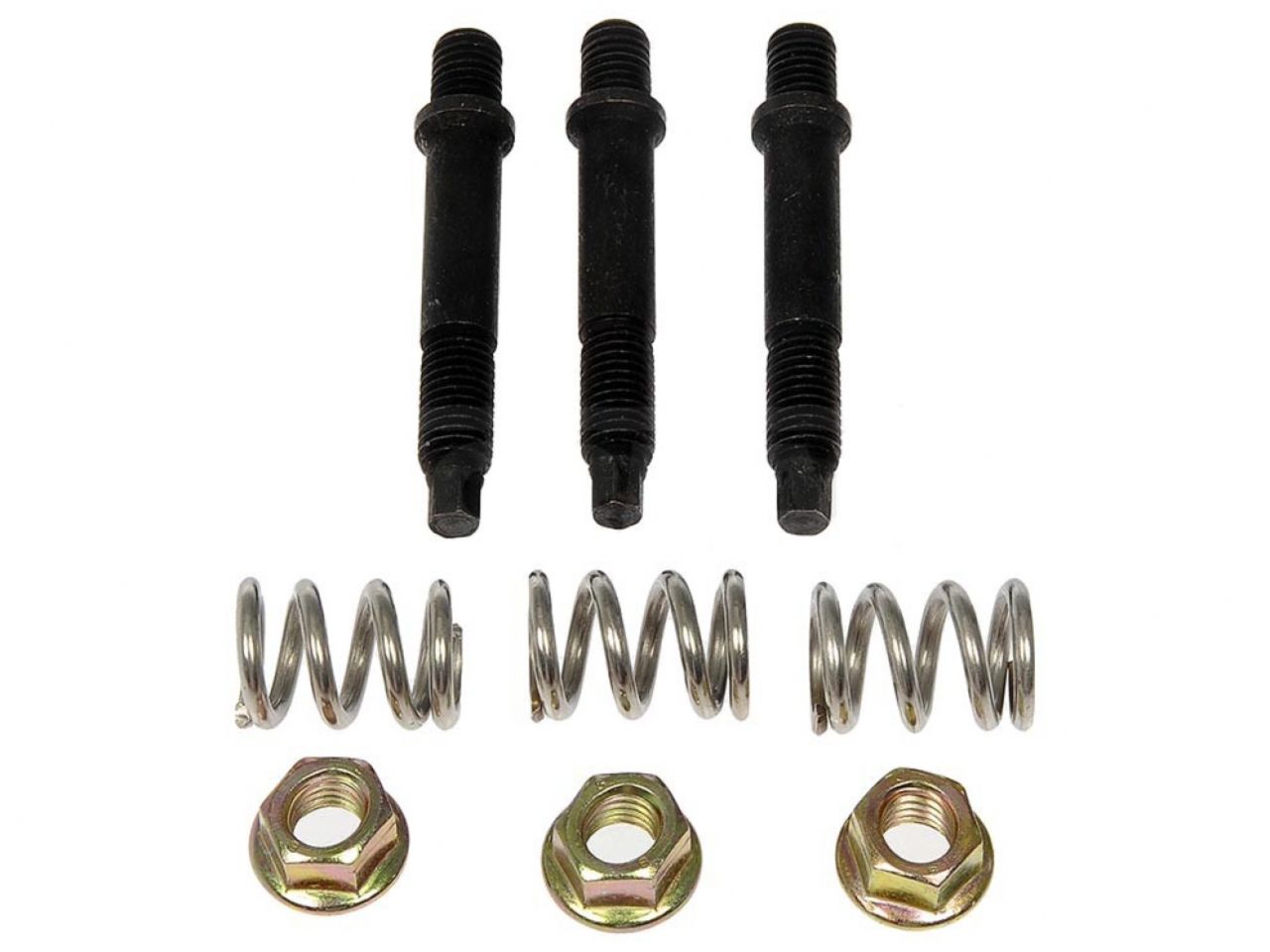 Dorman Double Ended Stud - (3) Springs (3) Studs (3) Lock Nuts