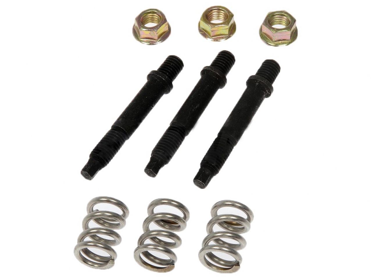 Dorman Double Ended Stud - (3) Springs (3) Studs (3) Lock Nuts